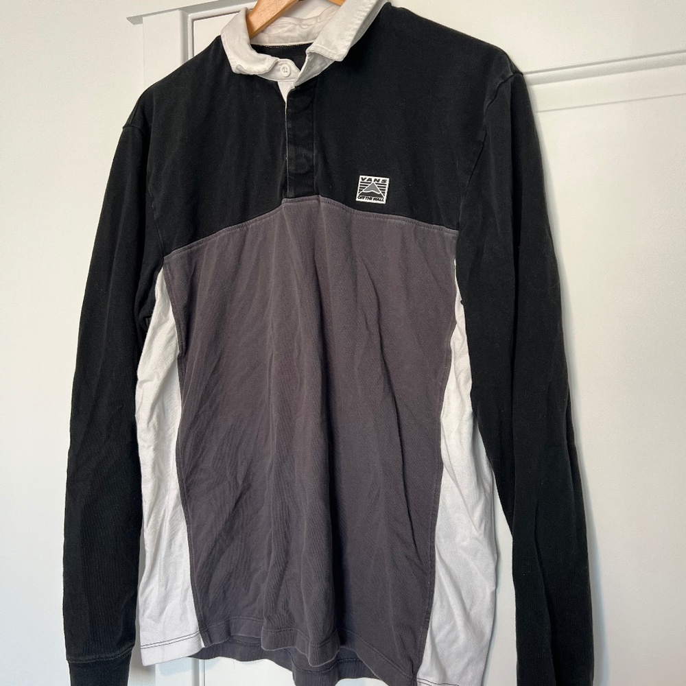 Vans Rugby Shirt Men's Large